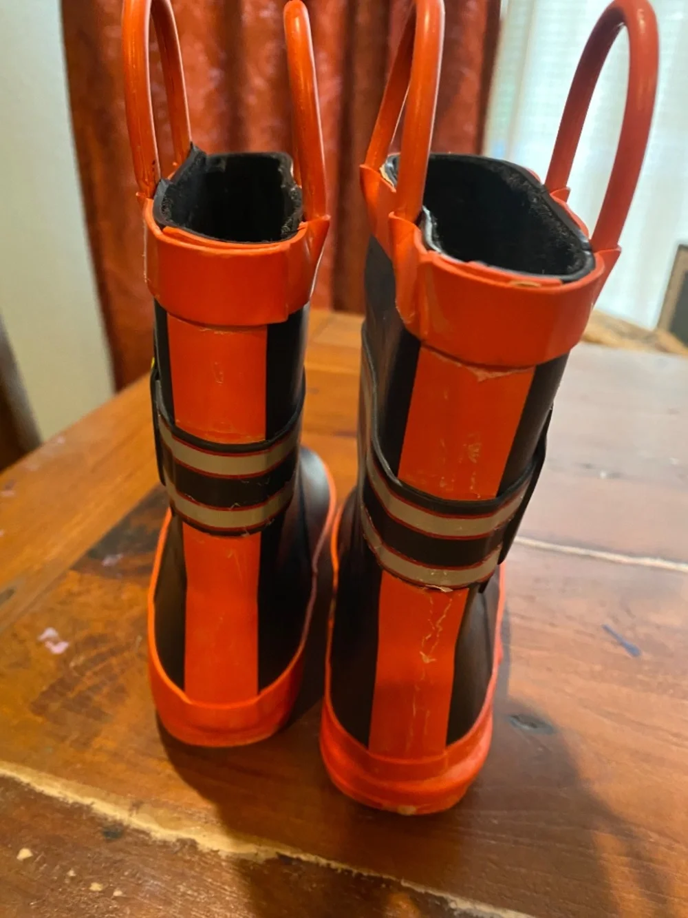 Fireman Rainboots toddler 5/6